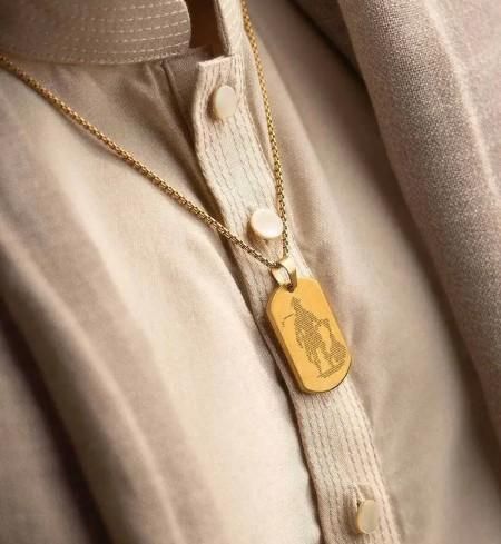 Hanuman Chalisa Pendant with Chain